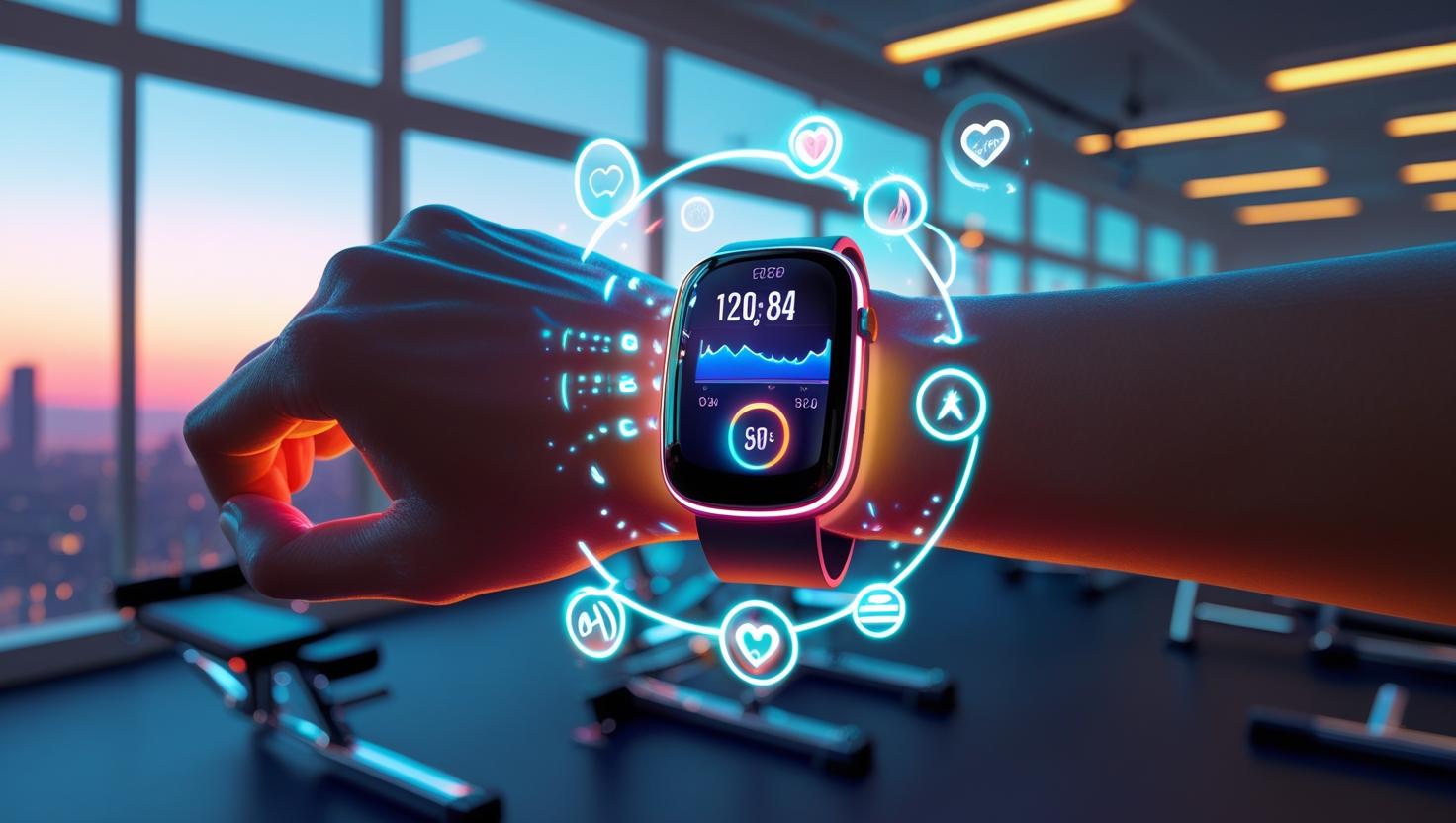 Wearable Tech in Fitness Track Health in Real Time
