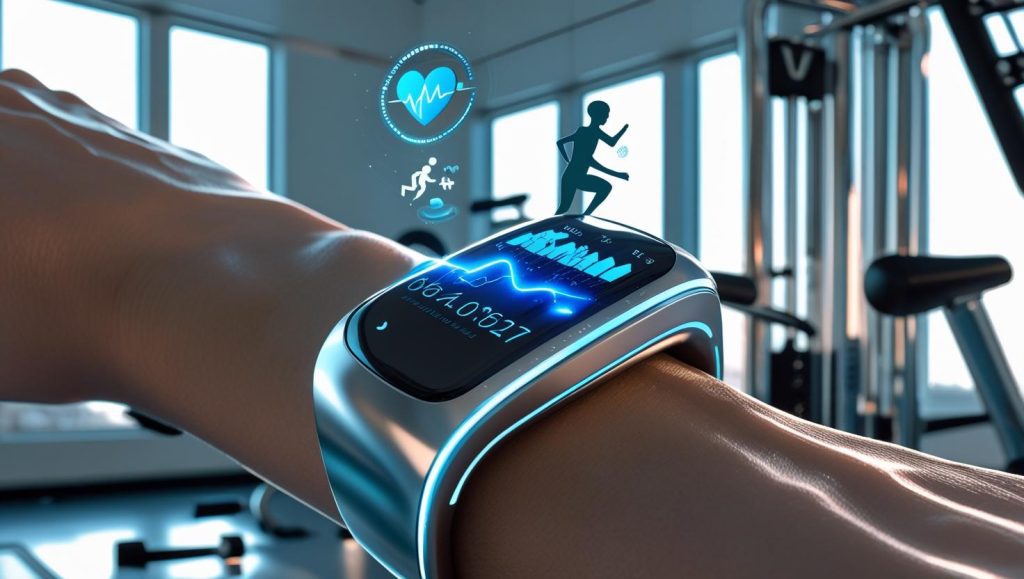 Wearable Tech in Fitness Track Health in Real Time
