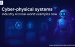 Cyber-physical systems connecting smart machines in an Industry 4.0 factory