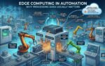 Edge computing system processing industrial automation data locally