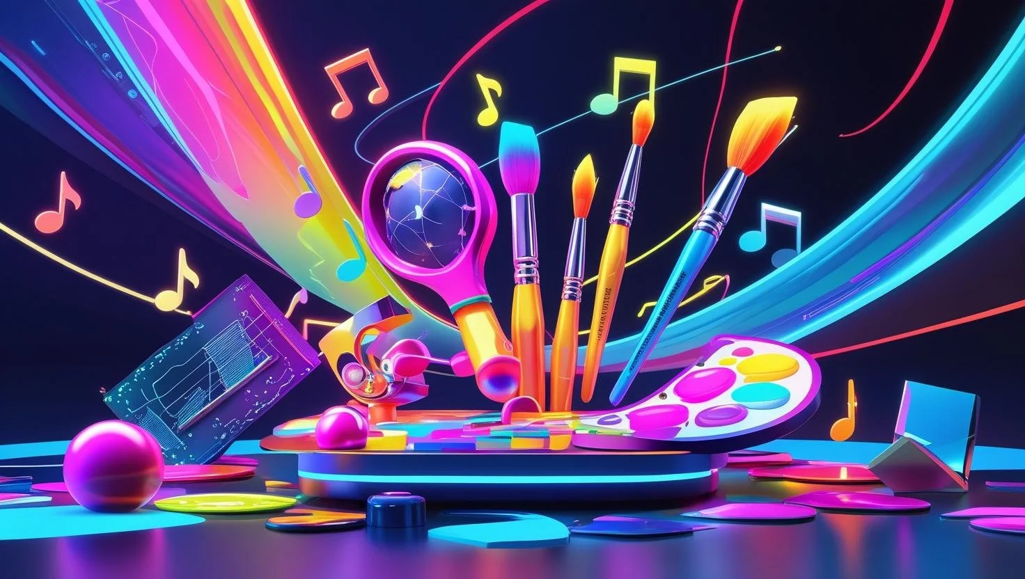 Technology tools helping people unlock creativity through digital ideas and innovation