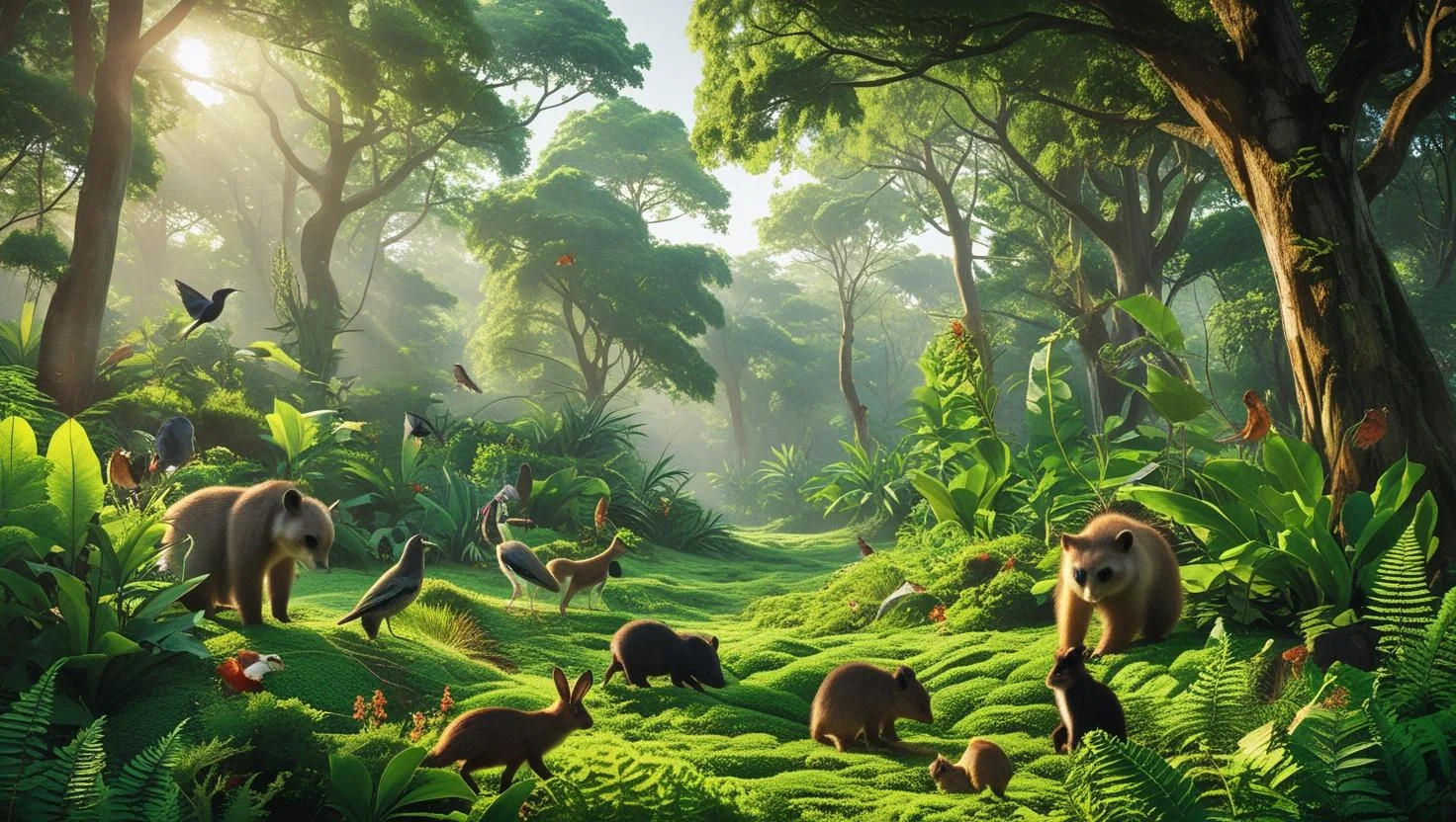 Biodiversity conservation supporting climate resilience through healthy forests, wetlands, and natural ecosystems