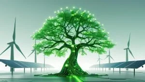 Smart automation technology for reducing carbon footprint