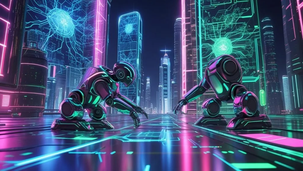 Artificial Intelligence driving future technology growth through automation and smart digital systems