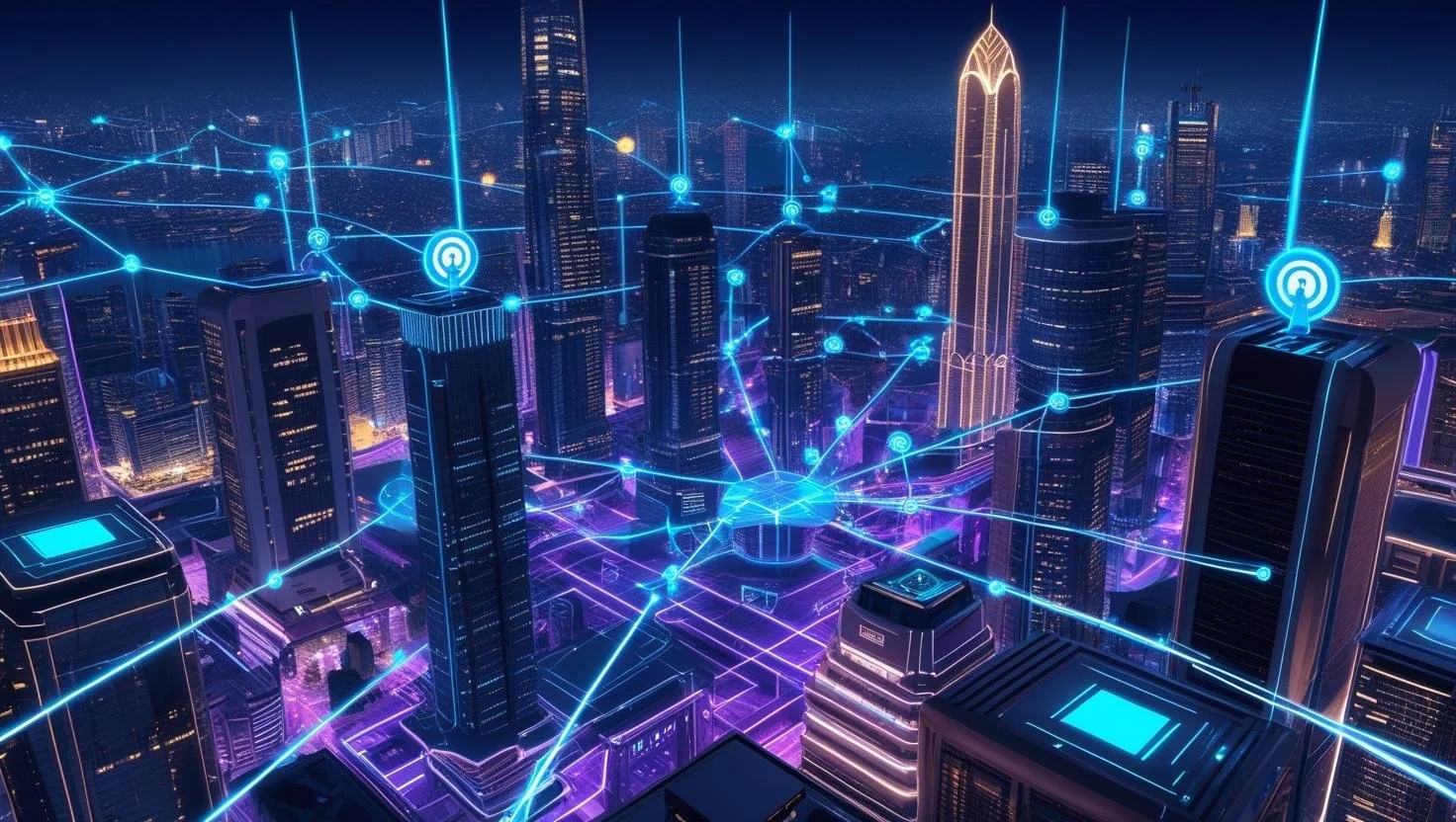 5G technology connecting smart devices and transforming daily life