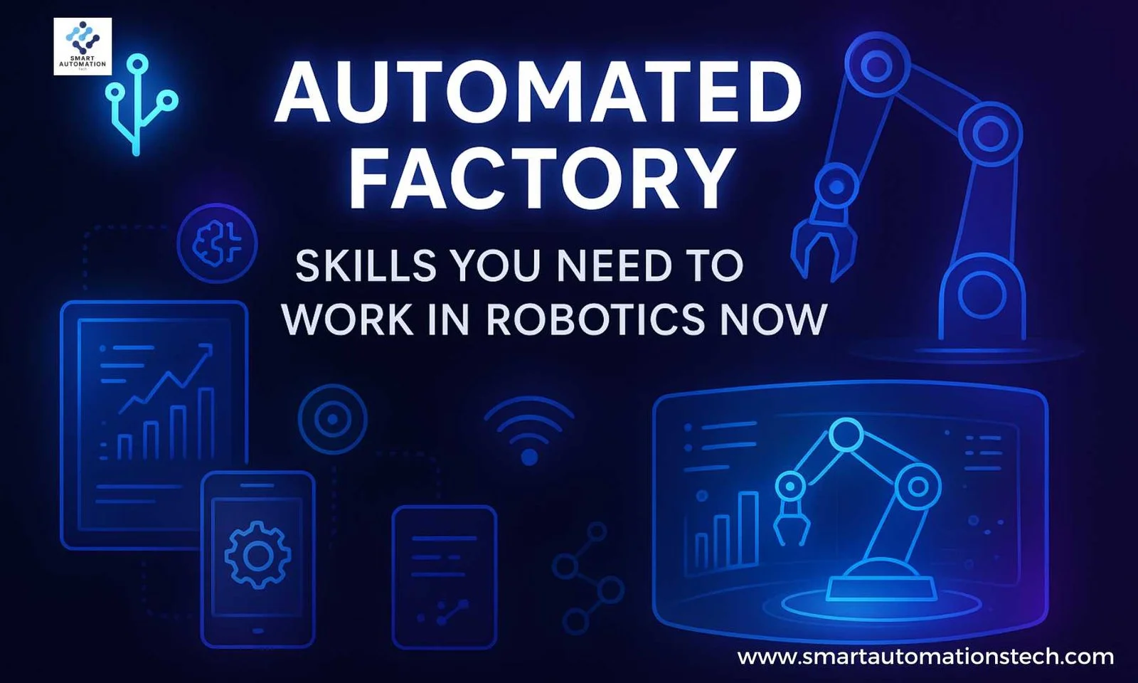 Automated factory skills for working in robotics
