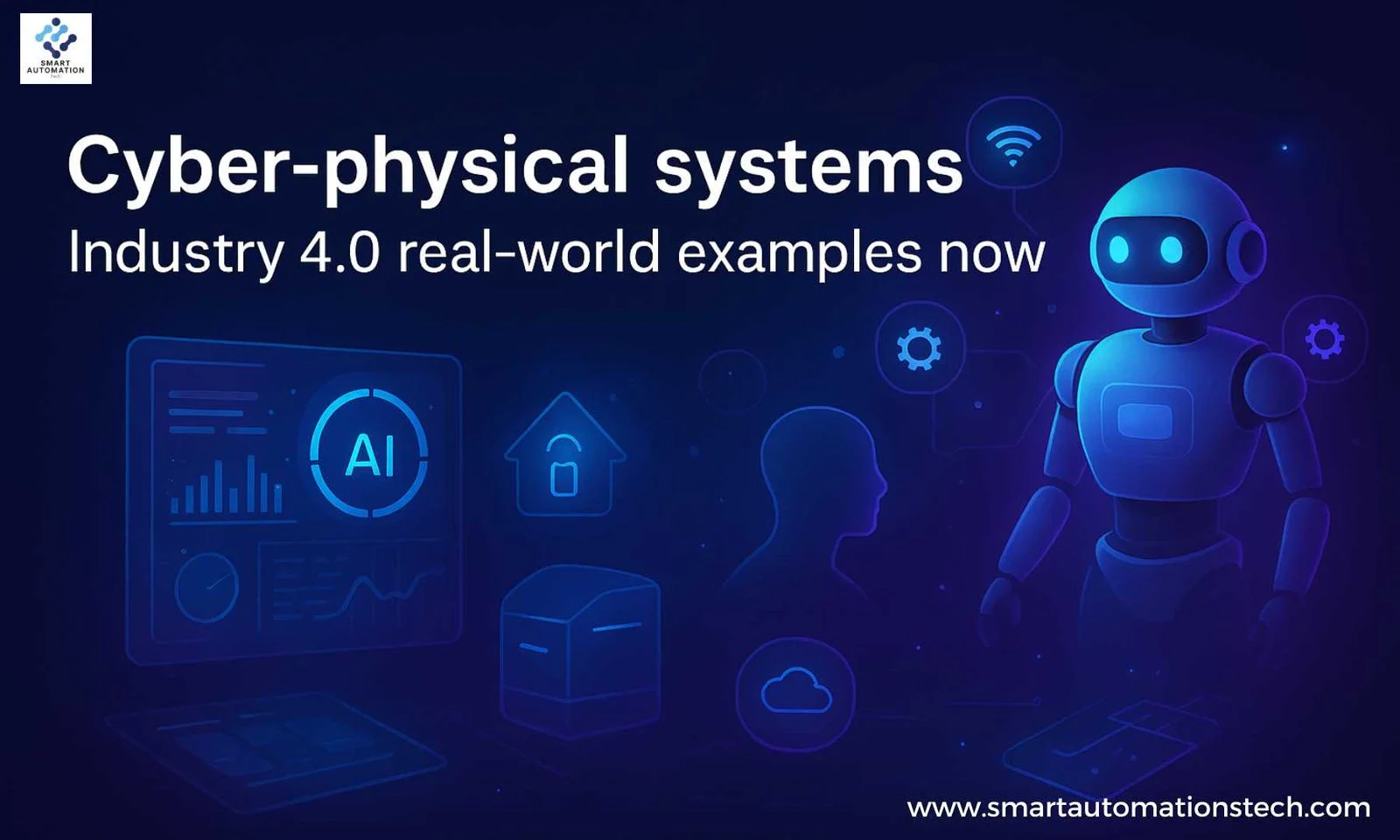 Cyber-physical systems connecting smart machines in an Industry 4.0 factory