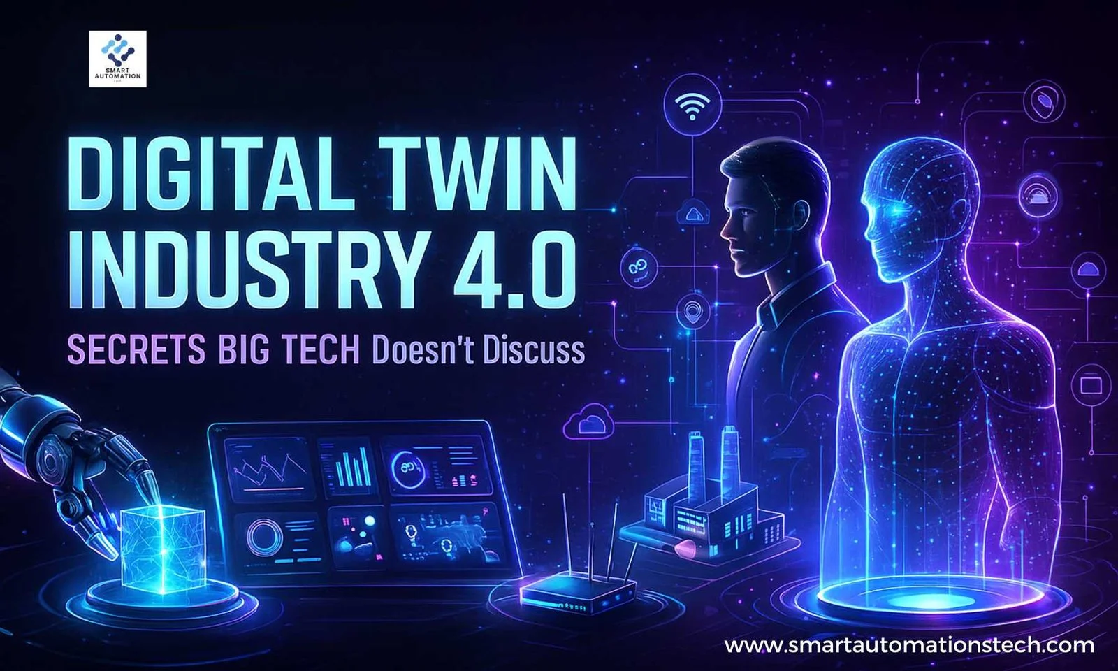 Digital Twin technology connecting smart machines and Industry 4.0 manufacturing systems